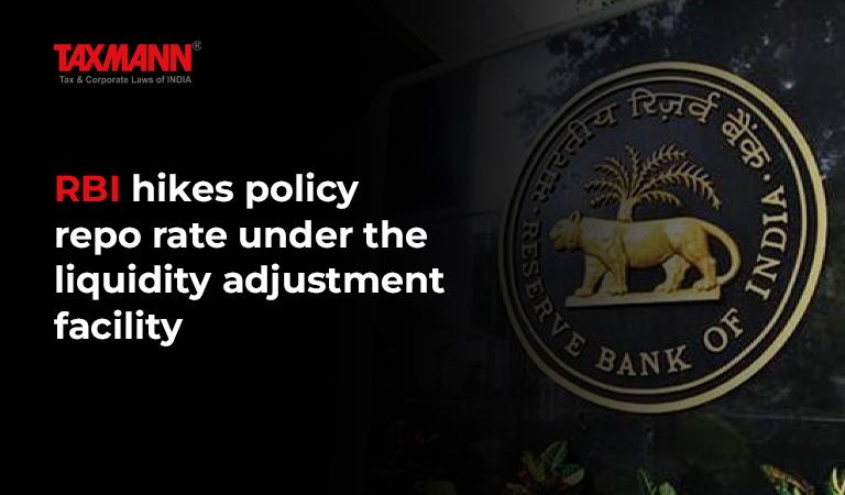 RBI; policy repo rate