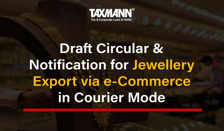 jewellery exports through Courier