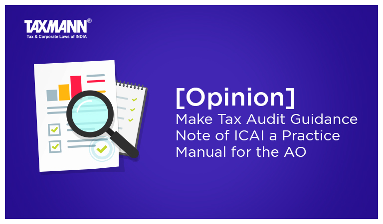 Tax Audit Guidance Note of ICAI
