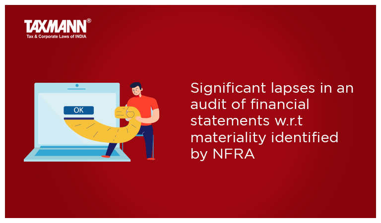 audit of financial statements; NFRA