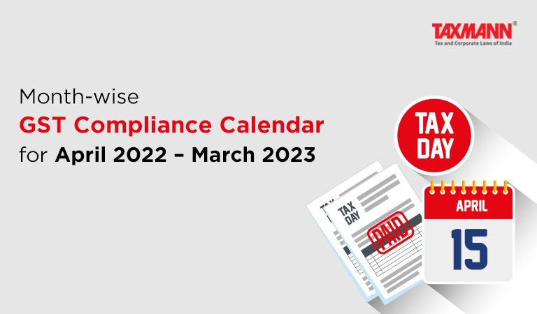 GST Compliance Calendar