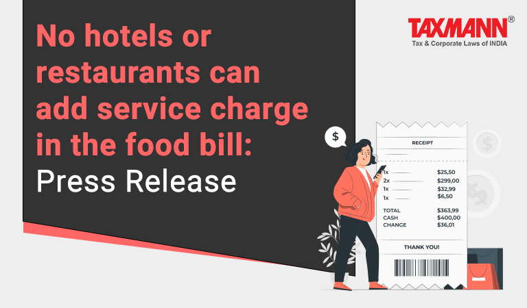service charge on food bill