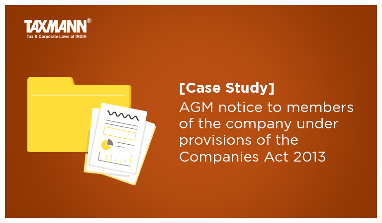 AGM Notice; Companies Act