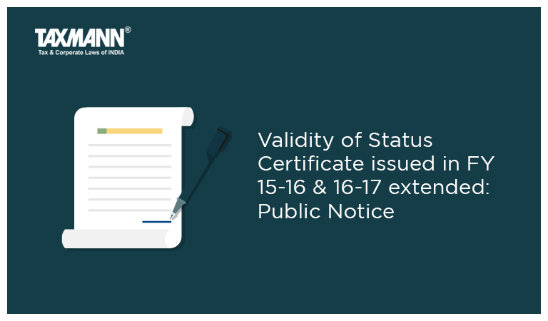 Validity of Status Certificate