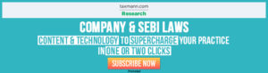 Taxmann Research for Company & SEBI Laws