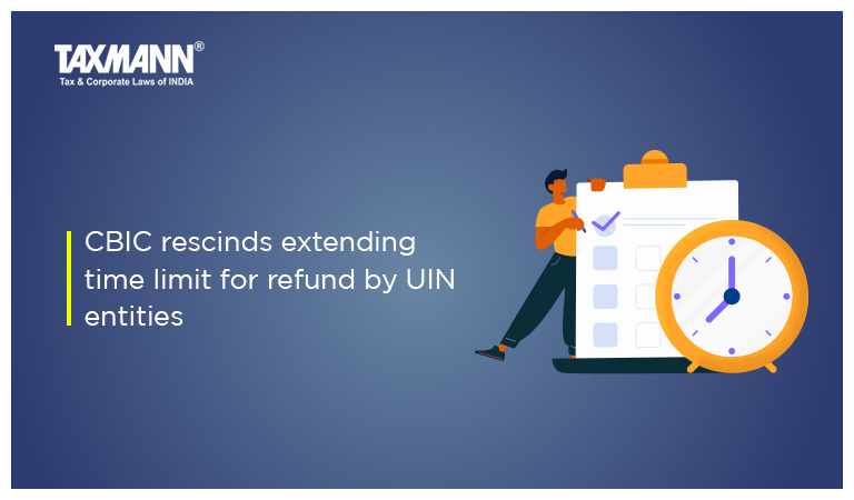 refund by UIN entities