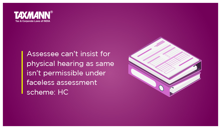 faceless assessment scheme