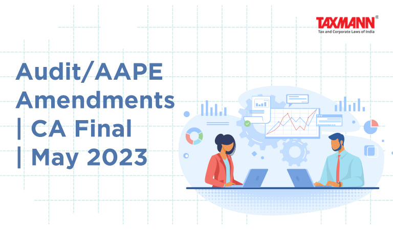 Audit/AAPE Amendments | CA Final | May 2023