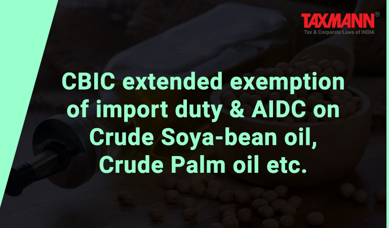 exemption of import duty
