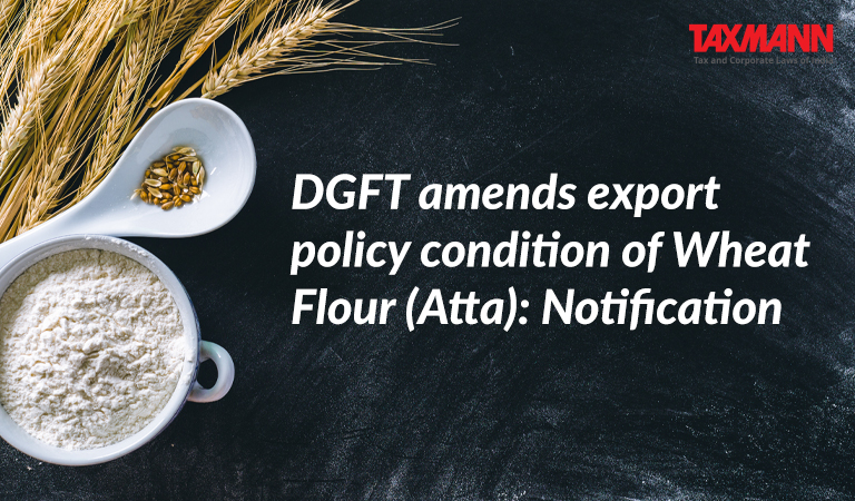 export policy of Wheat Flour