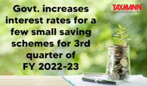 small saving schemes