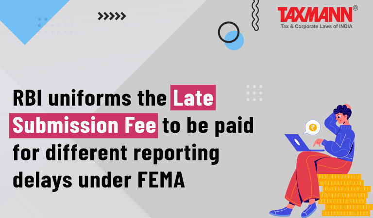Late Submission Fee under FEMA