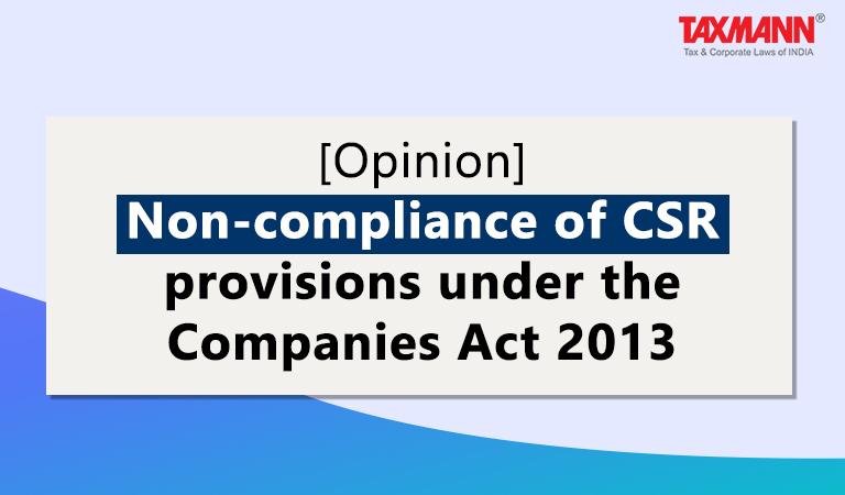 CSR provisions