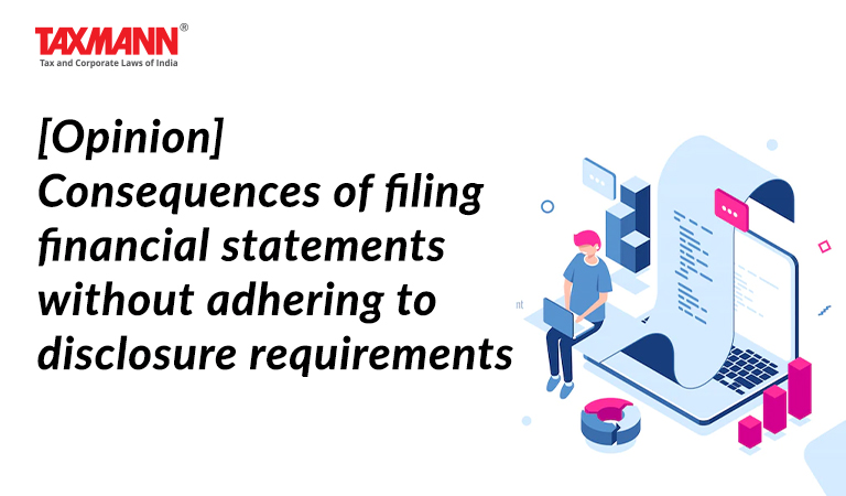 filing of financial statements