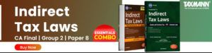  Indirect Tax Laws Combo for CA Final