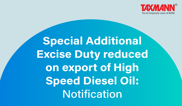 Excise Duty on Diesel