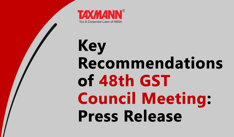 48th GST Council Meeting