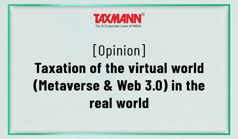 Taxation of Virtual World