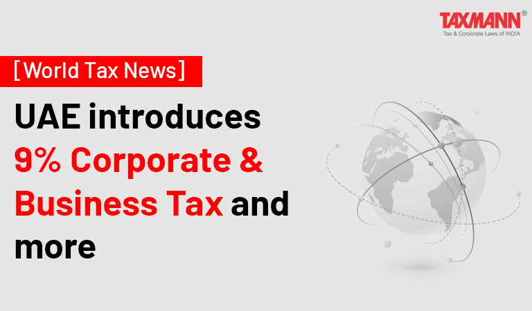 UAE Corporate and Business Tax
