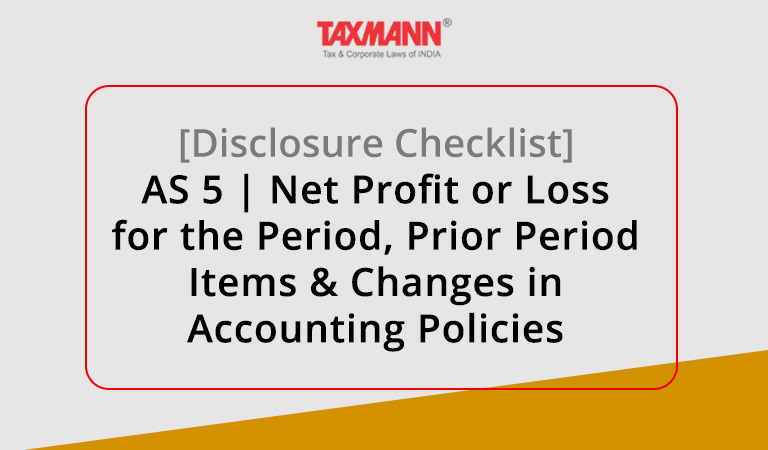AS 5; Accounting Policies