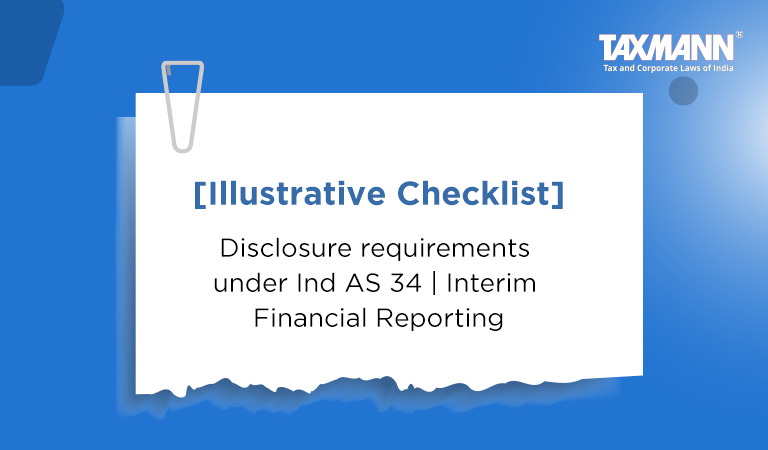 Ind AS 34; Interim Financial Reporting