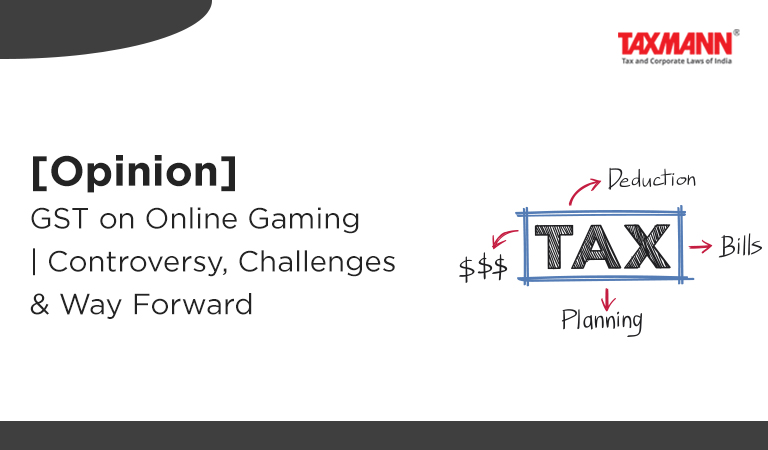 GST on Online Gaming