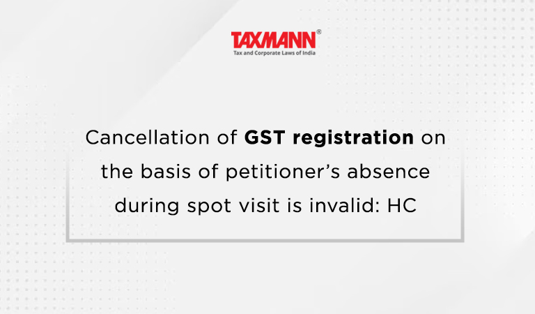 Cancellation of GST registration