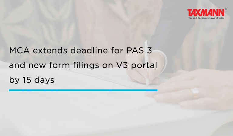 deadline of filing PAS 3 form