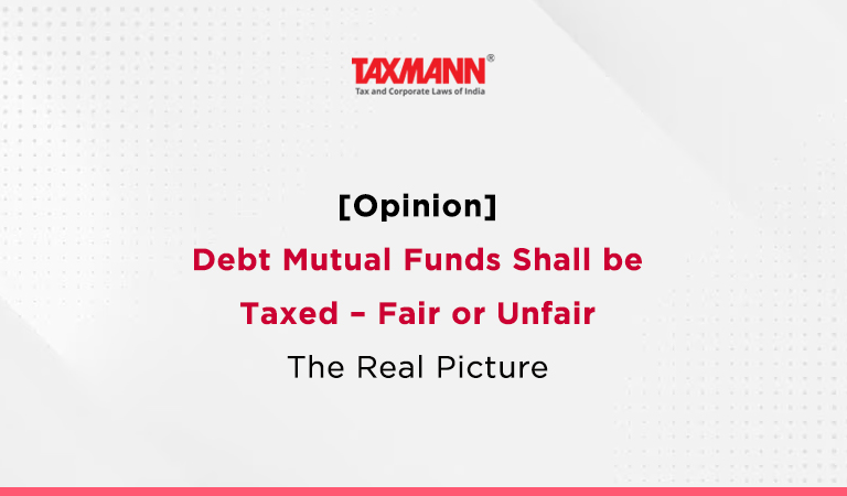 Taxation of Debt Mutual Funds