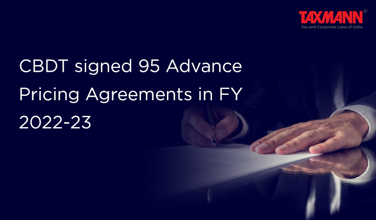Advance Pricing Agreements; APAs