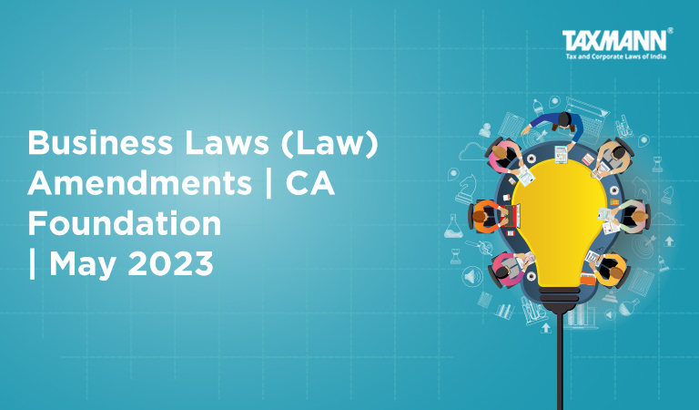 Law Amendments CA Foundation
