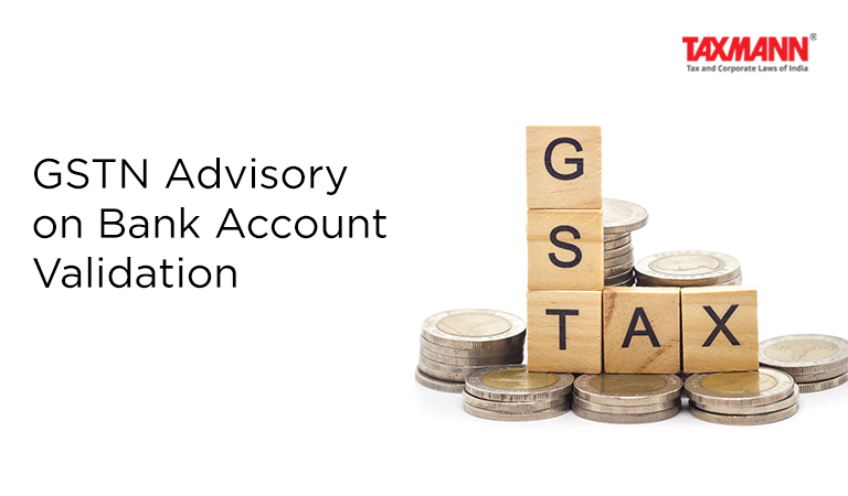 GSTN Bank Account Validation