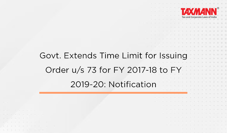 Time Limit for Issuing Order
