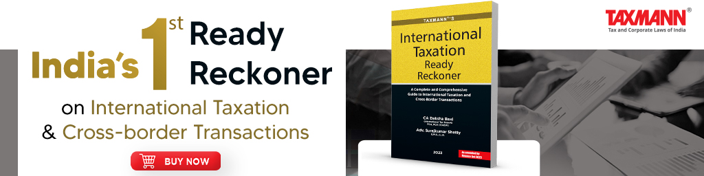 Taxmann's International Taxation Ready Reckoner