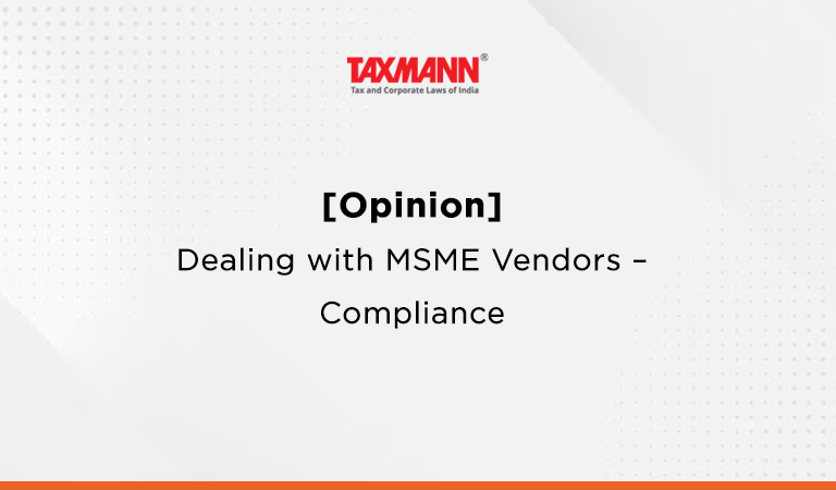 MSME Vendor Compliances