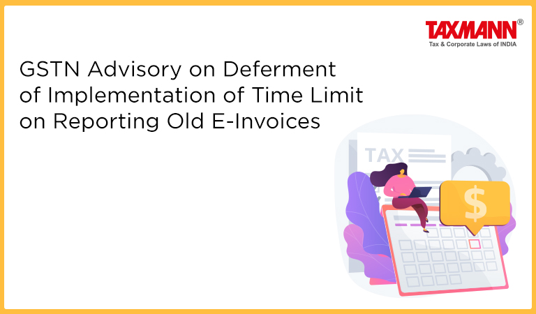 Reporting Old E-Invoices