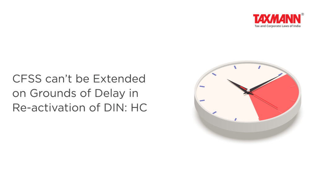delay in re-activation of DIN