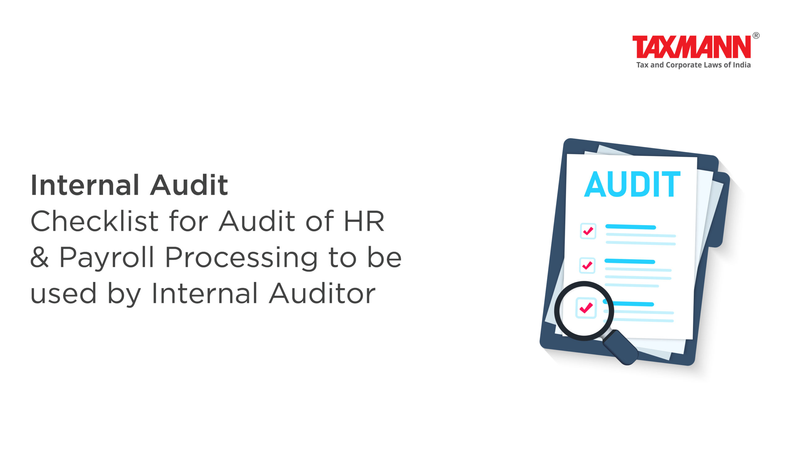 Checklist for Audit of HR & Payroll Processing
