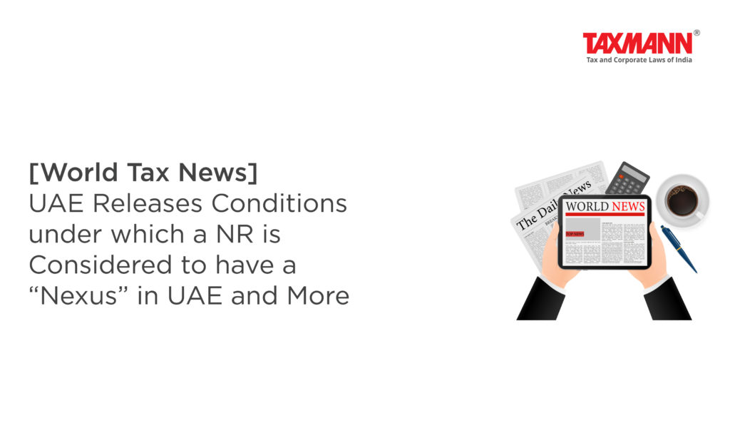 UAE; Corporate Tax Law