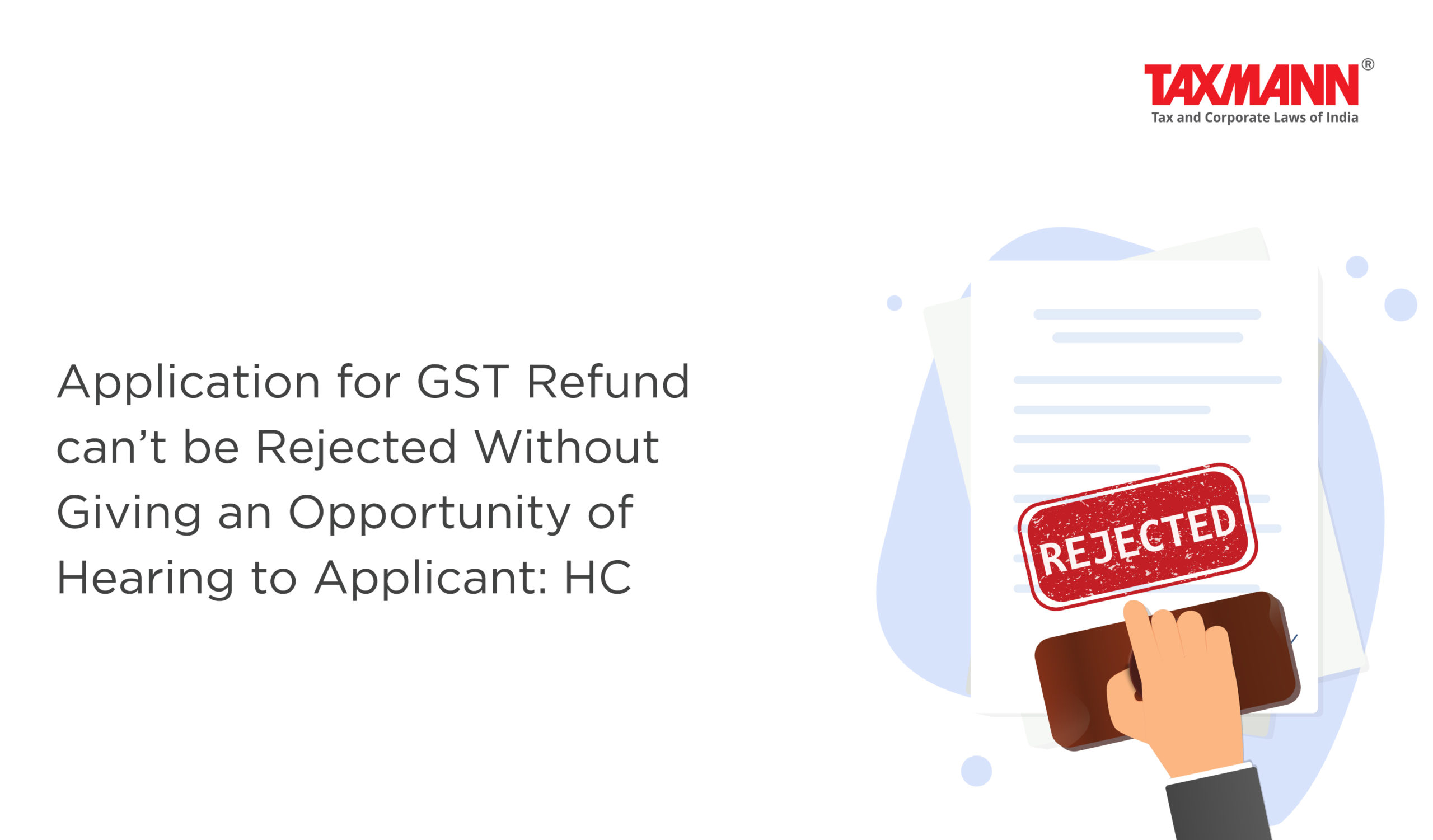GST Input Tax Refund Claim