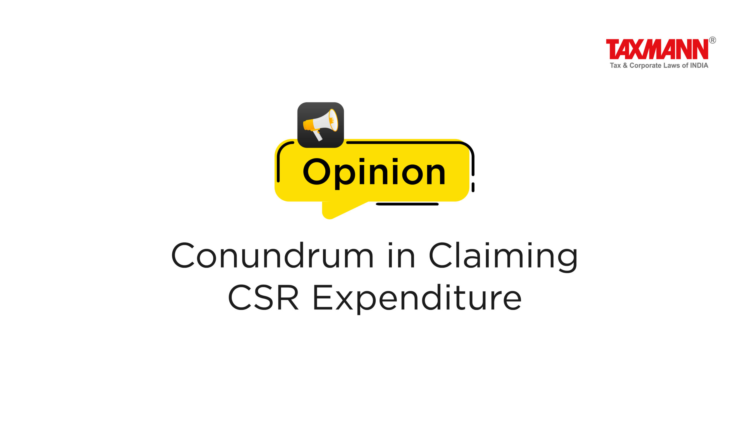 CSR expenditure