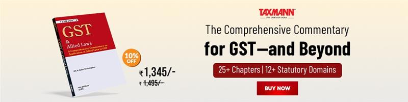 Taxmann's GST & Allied Laws