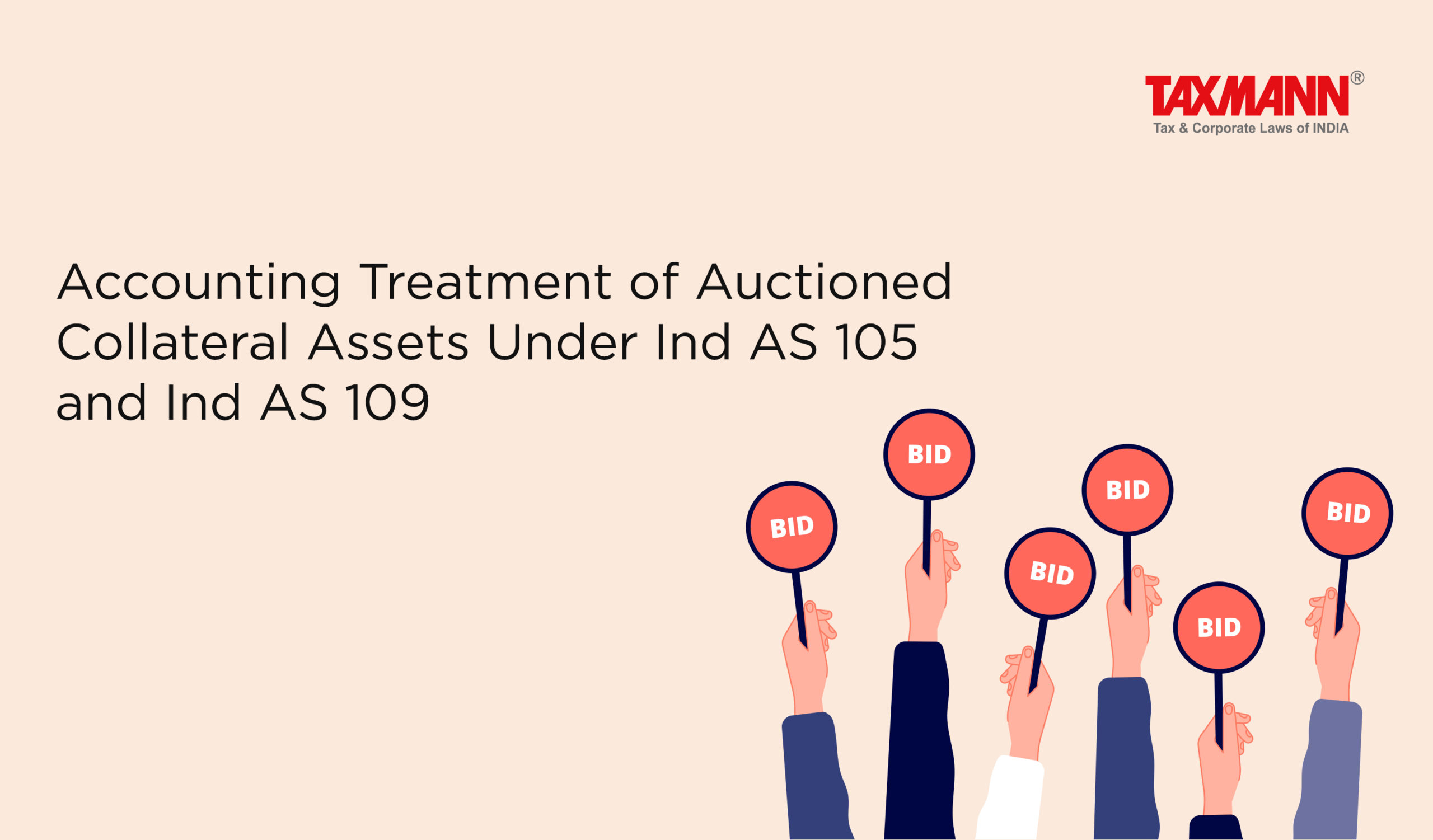 Accounting Treatment of Auctioned Collateral Assets