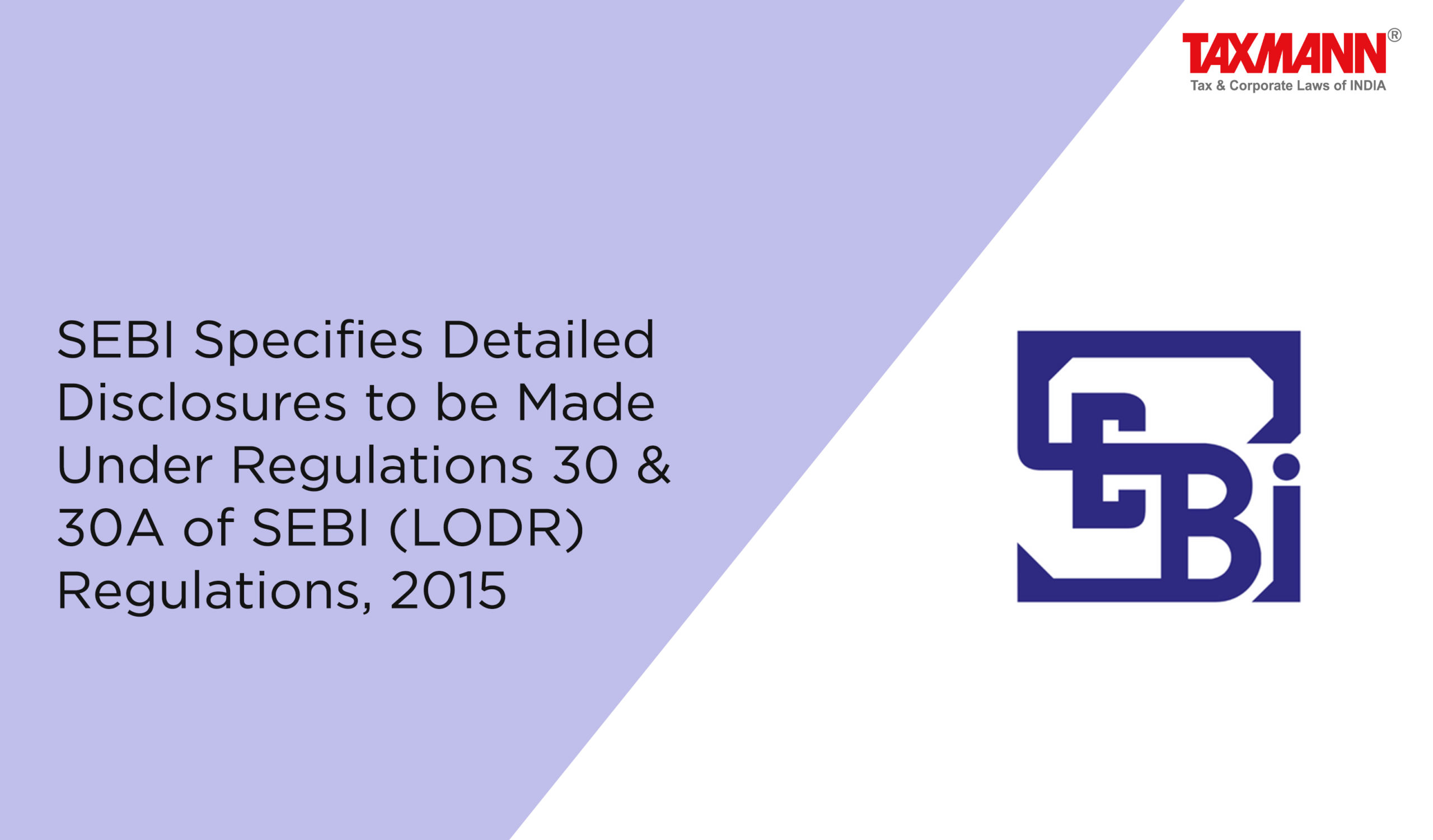 mandatory disclosures under SEBI (LODR) Regulations