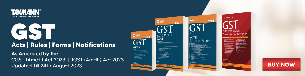 Taxmann's GST Statutory Publications