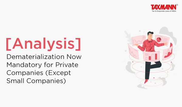 Dematerialization of securities