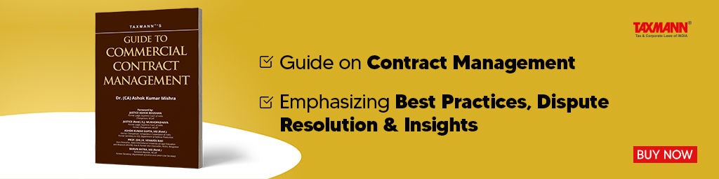 Taxmann's Guide to Commercial Contract Management