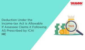 Deduction under the Income-tax Act