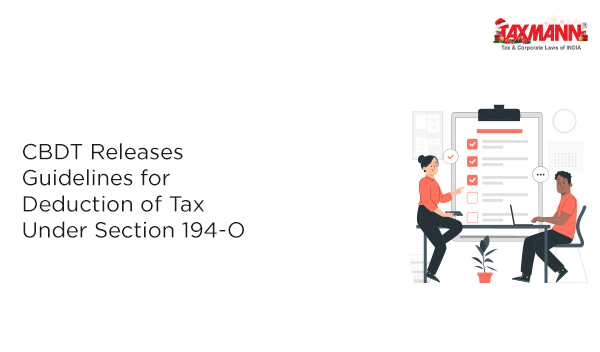Deduction of Tax u/s 194-O