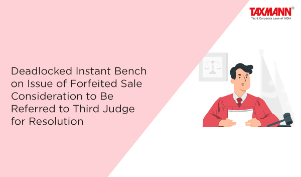 Issue of Forfeited Sale